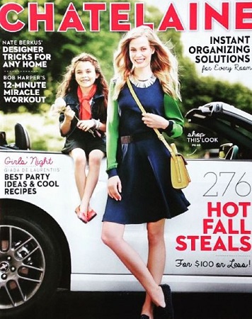Lola Flanery Wiki, altura, edad, novio, familia, biografía y más 26 Lola Flanery en la portada de la revista Chatelaine
