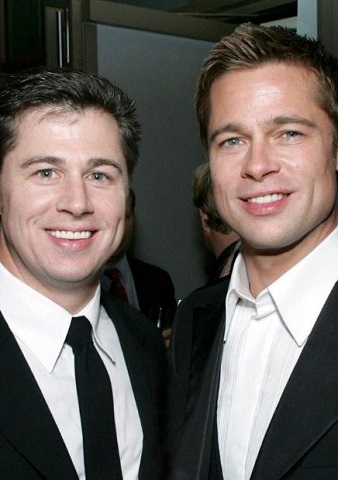 Brad Pitt Altura, peso, edad, esposa, hijos, biografía, familia y hechos 20 Brad Pitt con su hermano Douglas Pitt