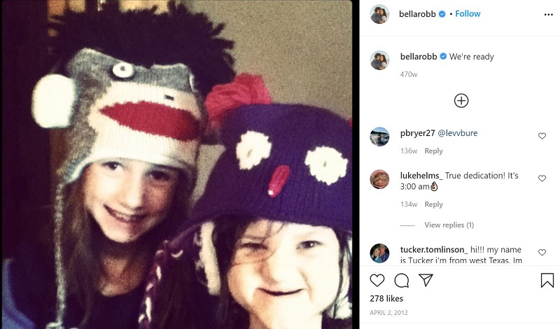Wiki Bella Robertson | Altura, edad, novio, familia, biografía y más 44 Publicación debut de Bella Robertson en Instagram