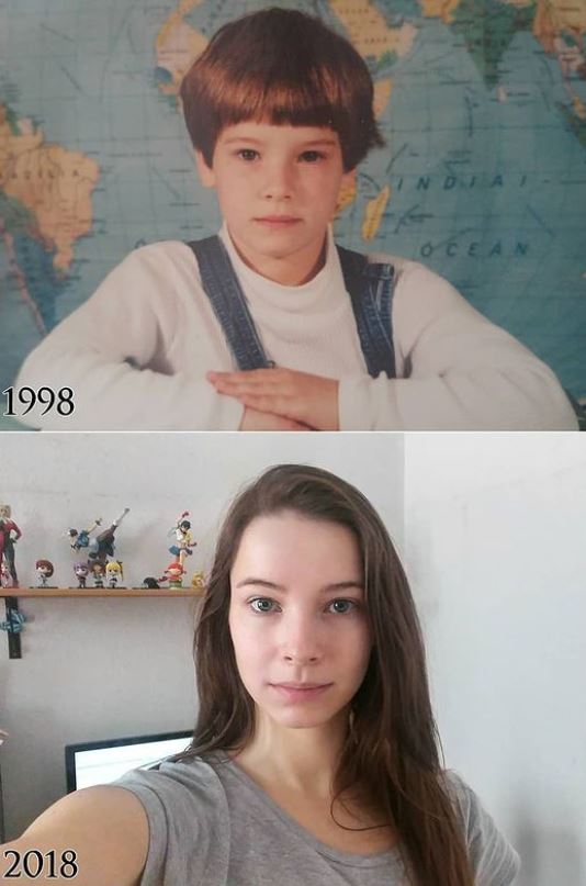 ¿Quién es Enji Night? Wiki, altura, edad, novio, familia, biografía y más 4 Foto de la infancia de Enji Night