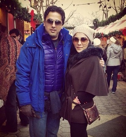 Faisal patel Wiki, edad, esposa, casta, familia, biografía y más 22 Faisal Patel con su esposa Zainab Nedou