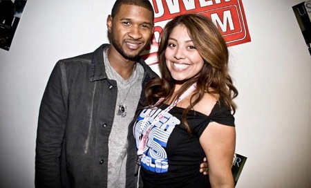 Wiki Abby De La Rosa 48 Abby De La Rosa chasqueó con Usher durante los primeros días de su carrera.