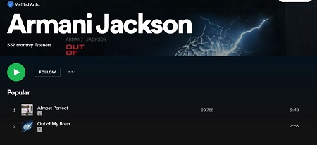 Armani Jackson Wiki, altura, edad, novia, familia, biografía y más 18 Canciones de Armani Jackson en Spotify.